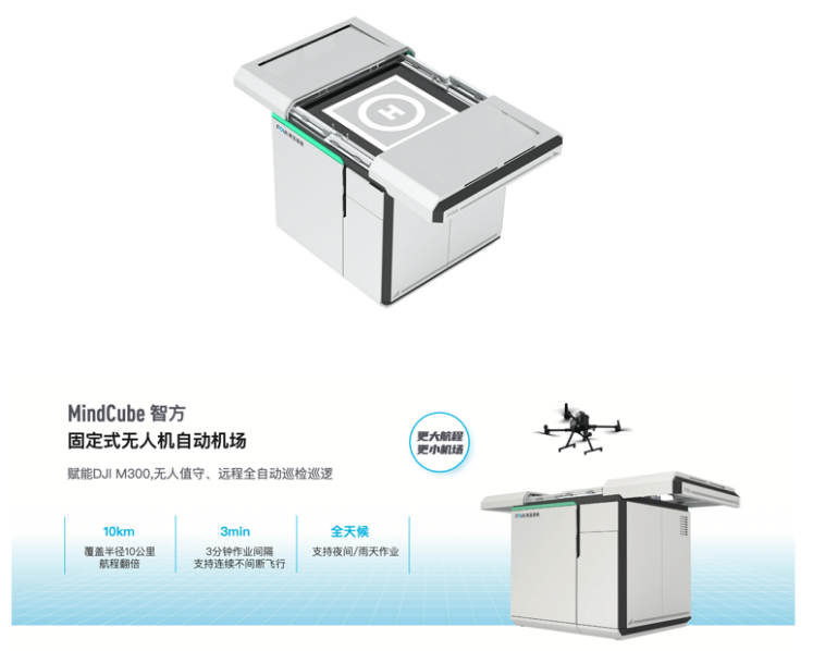 喜大普奔，K8凯发国际交通智能推出适配DJI-M300无人机自动机场